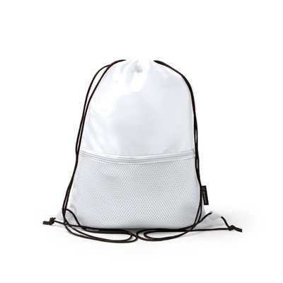 Mochila de cuerdas con bolsillo acolchado