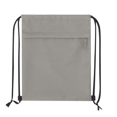 Mochila de cuerdas en poliéster resistente Gri