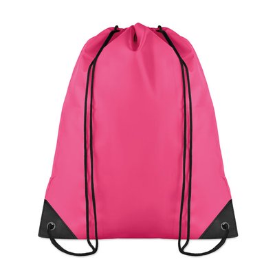 Mochila Cuerdas Reforzada 190T Fucsia