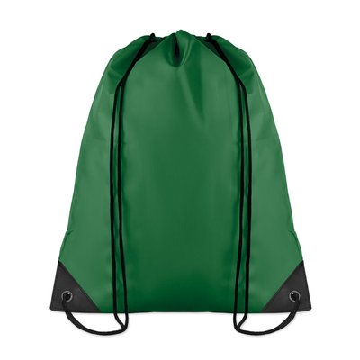 Mochila Cuerdas Reforzada 190T Verde