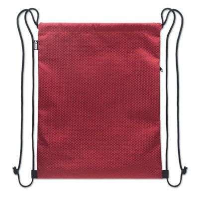 Mochila de cuerdas RPET 420D con bolsillo y carga 5 kg