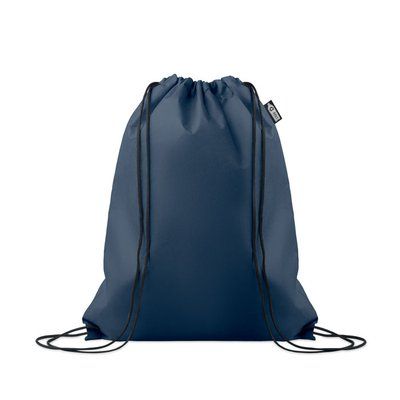 Mochila de cuerdas RPET 80 gr/m² Azul