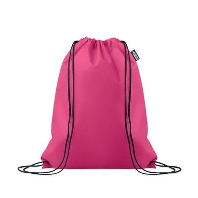 Mochila de cuerdas RPET 80 gr/m² Fucsia