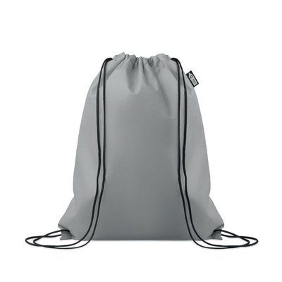 Mochila de cuerdas RPET 80 gr/m² Gris