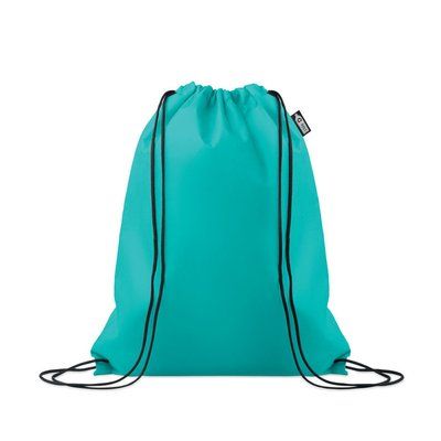 Mochila de cuerdas RPET 80 gr/m² Turquesa