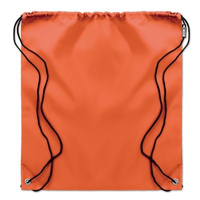 Mochila cuerdas Sostenible 190T Naranja