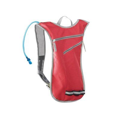 Mochila deporte con deposito 2l Rojo