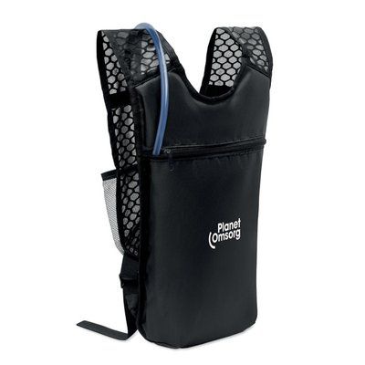 Mochila deportiva con bolsa 1,5L para agua y tubo PVC