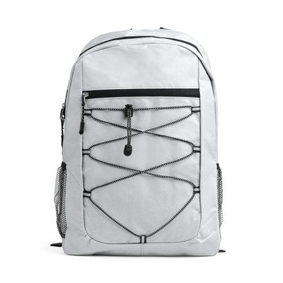 Mochila deportiva de poliéster 600D Blanco Talla Única Adulto