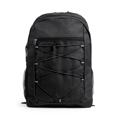Mochila deportiva de poliéster 600D Negro