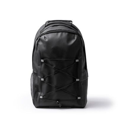 Mochila con detalles reflectantes Negro
