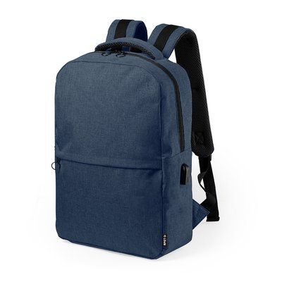 Mochila ecológica acolchada para portátil 15' y tablet Mar