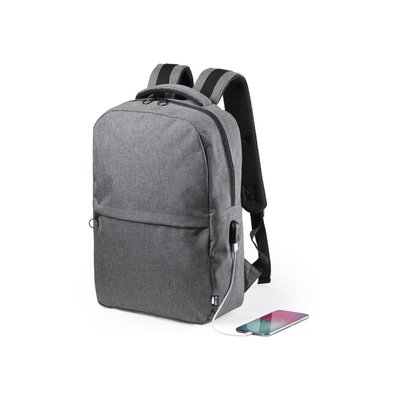 Mochila ecológica acolchada para portátil 15' y tablet