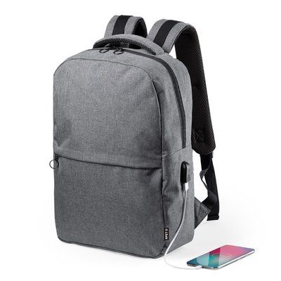 Mochila ecológica acolchada para portátil 15' y tablet