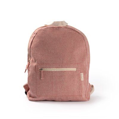 Mochila ecológica de algodón 320 g/m² Rojo Talla Única Adulto