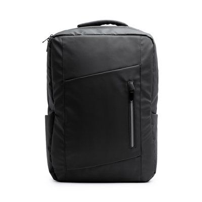 Mochila ejecutiva de PU Leather Negro Talla Única Adulto