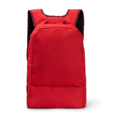 Mochila Ergonómica con Zapatillero Rojo