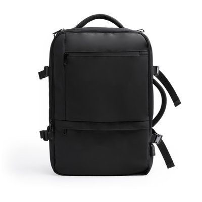 Mochila extensible de viaje 40L Negro Talla Única Adulto
