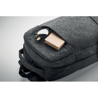 Mochila Fieltro Laptop 13" Ajuste Trolley