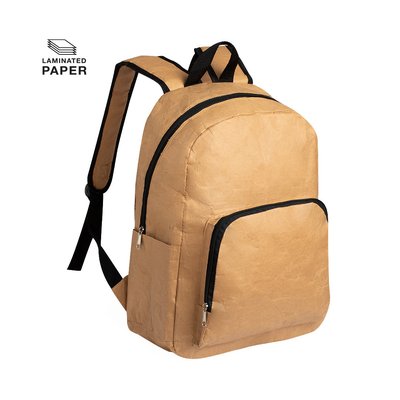 Mochila hidrófuga de papel laminado ultraresistente