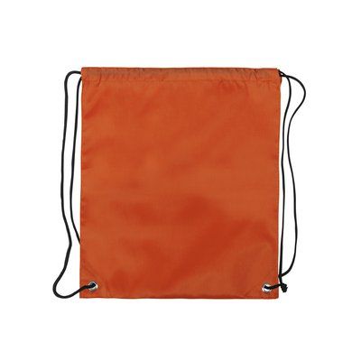 Mochila infantil de poliéster con cuerdas color negro Nara