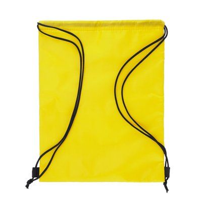 Mochila isotérmica con cuerdas Amarillo TALLA ÚNICA ADULTO