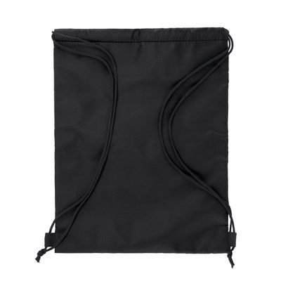 Mochila isotérmica con cuerdas Negro