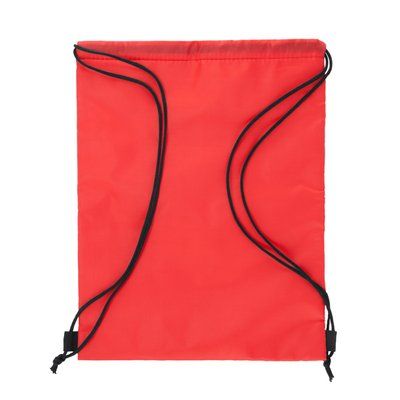 Mochila isotérmica con cuerdas Rojo TALLA ÚNICA ADULTO