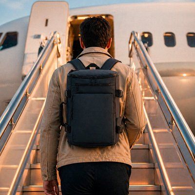 Mochila Maletín 2 en 1 en suave PU