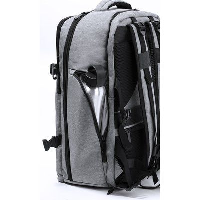Mochila Mini Maleta USB 3 Compartimentos + Zapatos
