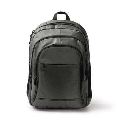Mochila de multicompartimentos y tiras acolchadas Gris Vigore