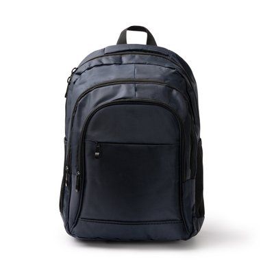 Mochila de multicompartimentos y tiras acolchadas Marino