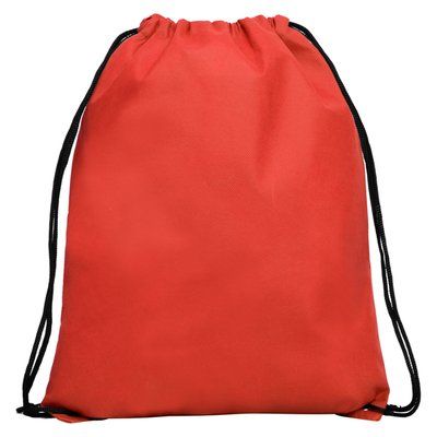 Mochila multiusos de polipropileno no tejido Rojo