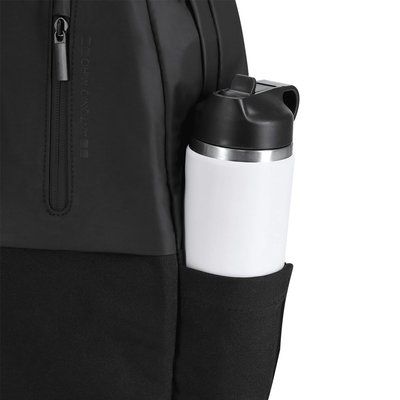 Mochila Negra Acolchada Portátil 15