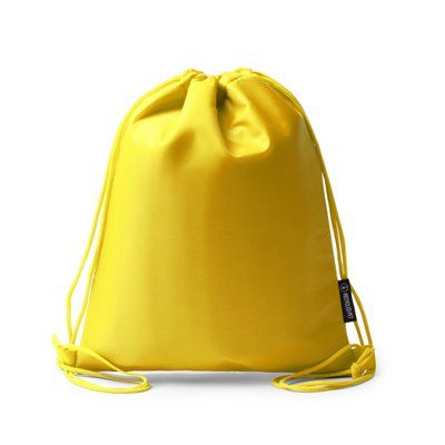Mochila nevera infantil de cuerdas Amarillo Talla Única Infantil