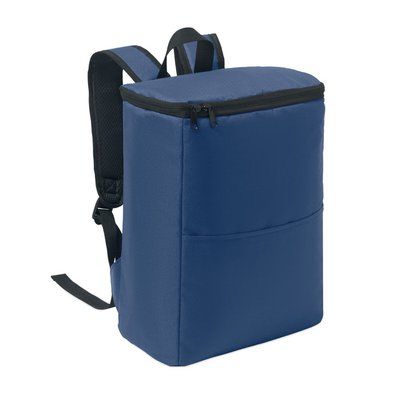 Mochila nevera RPET con correa ajustable Azul