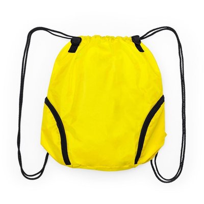 Mochila de Cuerdas Poliéster 210D Amarillo Fluor