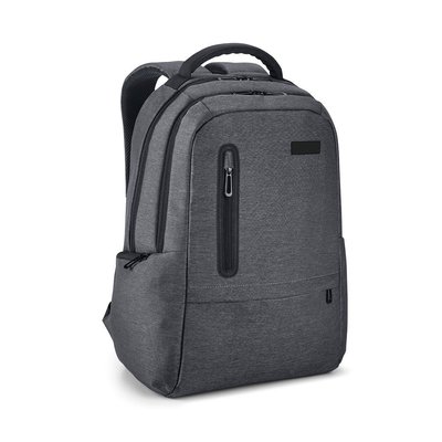 Mochila Nylon 26L Portátil 17'' Impermeable Gris oscuro