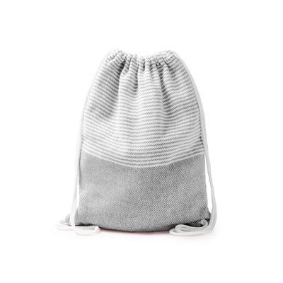 Mochila pareo de algodón 180g Gris Talla Única Adulto