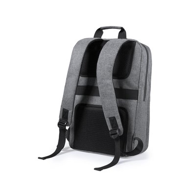 Mochila plana para portátil de 15' en poliéster