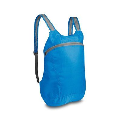 Mochila Plegable 11L Ripstop Azul claro