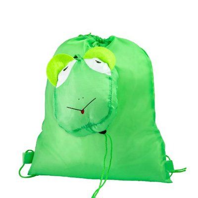 Mochila Plegable Animales 190T Rana