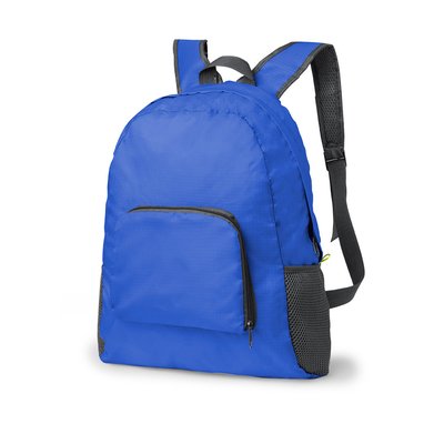 Mochila Plegable Ripstop Azul