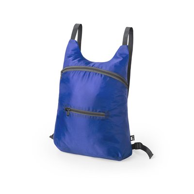 Mochila Plegable RPET Azul