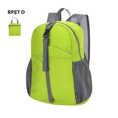 Mochila Plegable RPET con Bolsillos