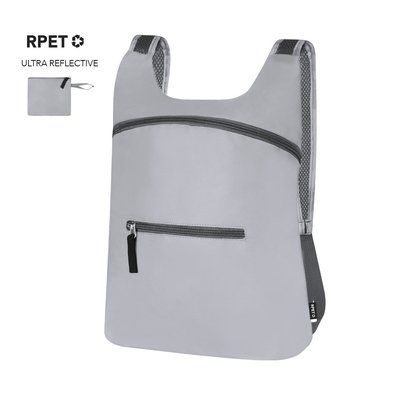 Mochila plegable RPET reflectante