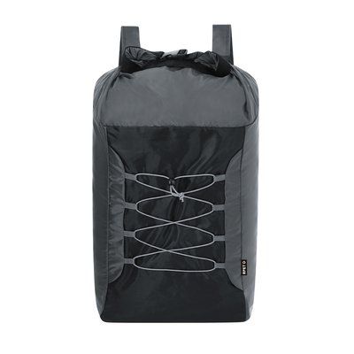 Mochila plegable RPET ripstop Neg