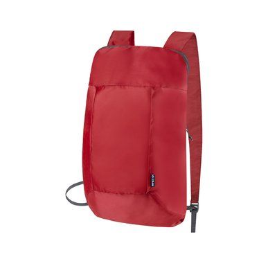 Mochila Plegable Sostenible Reforzada Roj