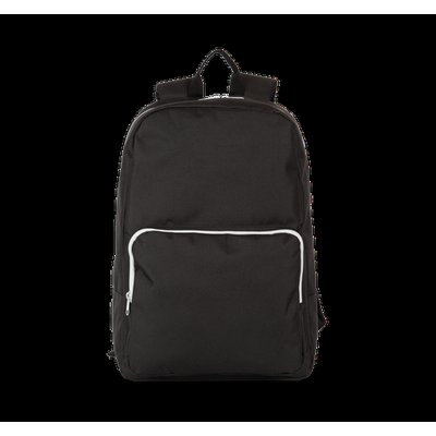 Mochila Poliéster Acolchada Black / Light Grey