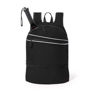 Mochila en poliéster con compartimento independiente para el calzado Neg